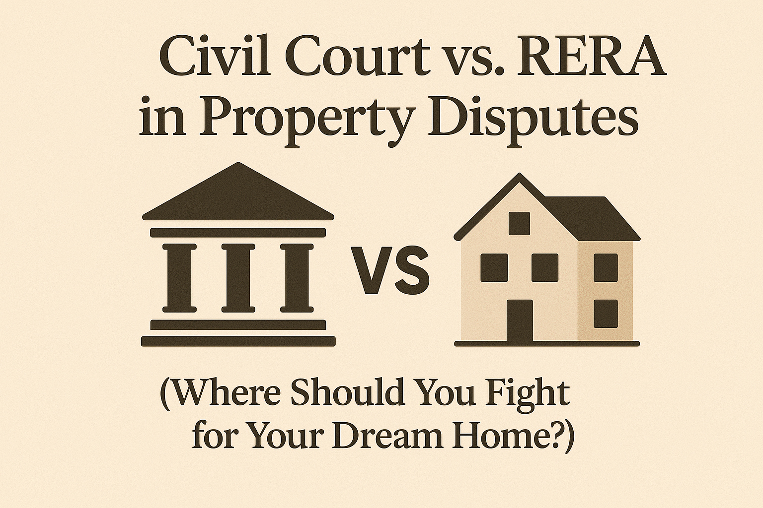 Civil Court vs. RERA in Property Disputes