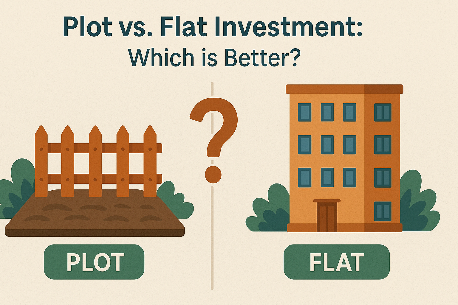Plot vs. Flat Investment: Which is Better?